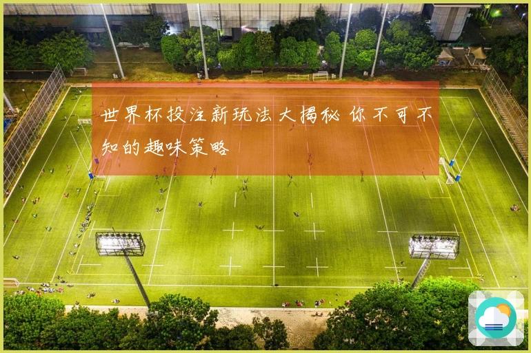世界杯投注新玩法大揭秘 你不可不知的趣味策略